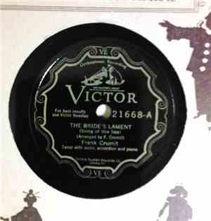 Frank Crumit - The Bride's Lament / Jack Is Every Inch A Sailor