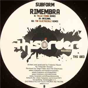 Subform - Rimembra