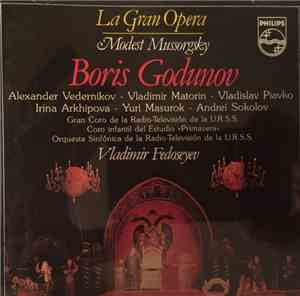 Mussorgsky, Alexander Vedernikov, Nina Grigorieva, Andrei Sokolov, Vladimir Fedoseyev - Boris Godunov (Selección)