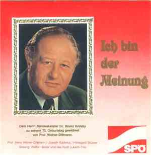 Walter Heider Und Das Rudi Luksch-Trio - Ich Bin Der Meinung