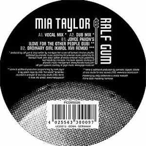 Mia Taylor &  Ralf GUM - Ordinary Girl