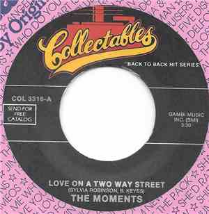 The Moments - Love On A Two Way Street