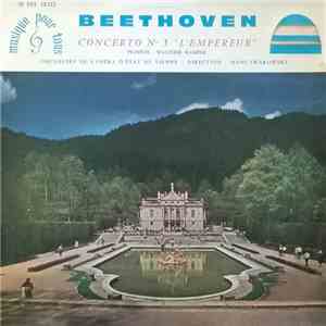 Beethoven, Walther Kamper, Orchestre De L'opéra D'etat De Vienne , Direction: Hans Swarowsky - Concerto N° 5 