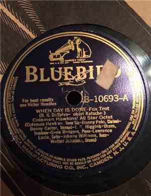 Coleman Hawkins' All Star Octet - When Day Is Done / Bouncing With Bean