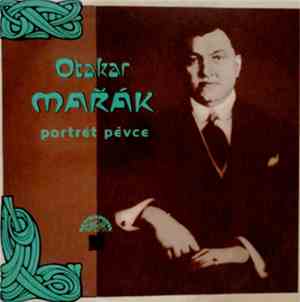 Otakar Mařák - Portrét Pěvce
