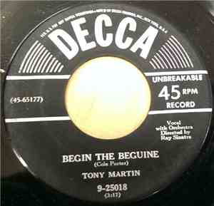Tony Martin  - Begin The Beguine / September Song