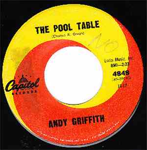 Andy Griffith - The Pool Table