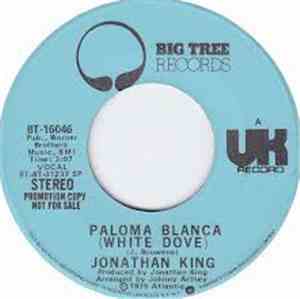 Jonathan King - Paloma Blanca
