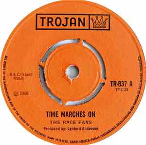 The Race Fans / Silvertones - Time Marches On / Party Tonight