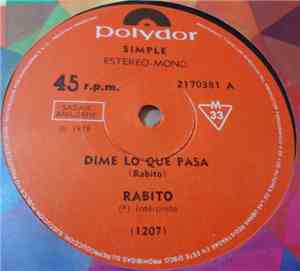 Rabito - Dime Lo Que Pasa / Cielito Lindo