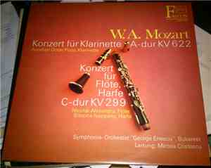 W.A. Mozart - Klarinette Aurelian Octav Popa / Flote Nicolae Alexandru , Harfe Simona Iusceanu - Symphonie-Orchester 