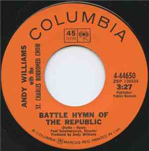 Andy Williams With The St. Charles Borromeo Choir - Battle Hymn Of The Republic