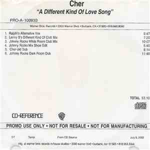 Cher - A Different Kind Of Love Song