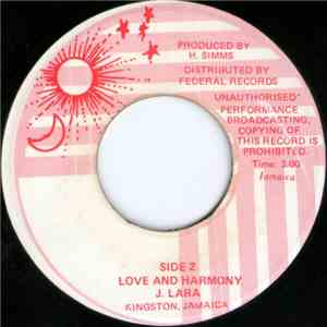 J. Lara - Love And Harmony