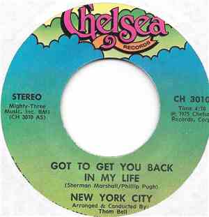New York City - Got To Get You Back In My Life