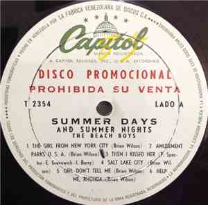 The Beach Boys - Summer Days And Summer Nights