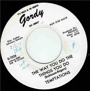 The Temptations - The Way You Do The Things You Do / Just Let Me Know