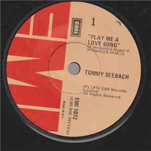 Tommy Seebach - Play Me A Love Song/I'm In Love