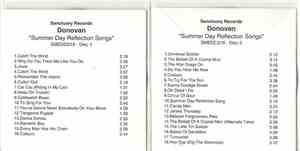 Donovan - Summer Day Reflection Songs