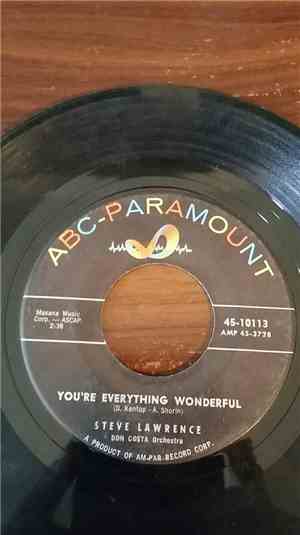 Steve Lawrence  - You're Everything Wonderful