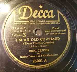 Bing Crosby - Cowboy Songs Vol 1