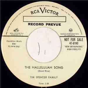 Tim Spencer Family - The Hallelujah Song / Friends I Know