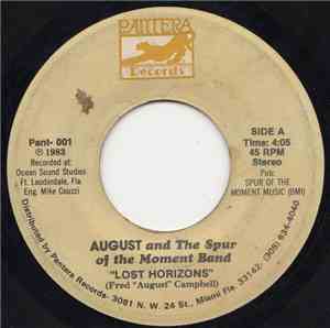 August And The Spur Of The Moment Band - Lost Horizons / The I-95 Song