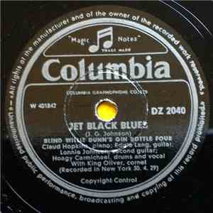 Blind Willie Dunn's Gin Bottle Four - Jet Black Blues / Blue Blood Blues
