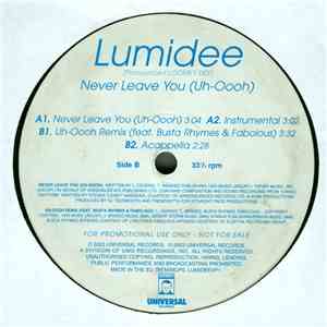 Lumidee - Never Leave You (Uh-Oooh)