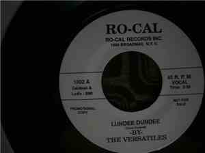 The Versatiles  - Lundee Dundee / Whisper In Your Ear