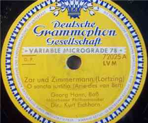 Georg Hann - Zar Und Zimmermann