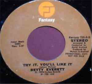 Betty Everett - Try It You'll Like It / Wondering