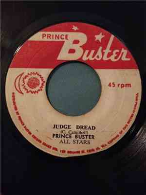 Prince Buster And All Stars - Judge Dread / Sitting In Ya Ya