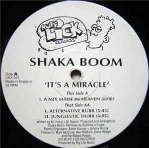 Shaka Boom - It's A Miracle