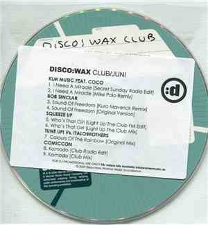 Various - DISCO:WAX Club/Juni