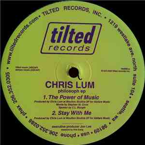 Chris Lum - Philosoph EP