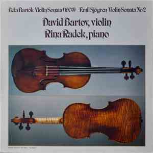 David Bartov, Rina Radek - Bartok/Sjögren Violinsonater