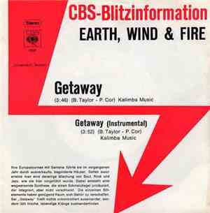 Earth, Wind & Fire - Getaway / Getaway (Instrumental)