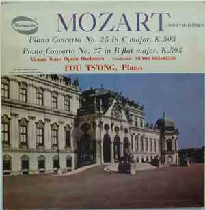 Mozart, Fou Ts'Ong, Victor Desarzens, Orchester Der Wiener Staatsoper - Fou Ts'Ong Plays Mozart
