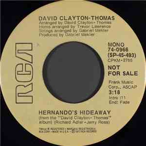 David Clayton-Thomas - Hernando's Hideaway
