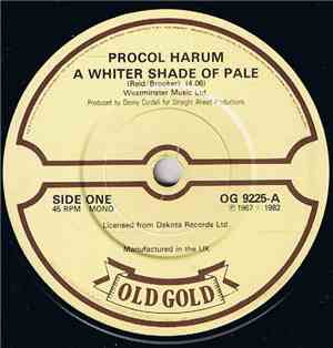 Procol Harum - A Whiter Shade Of Pale / Homburg
