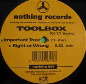 Toolbox  - Important Trust / Right Or Wrong
