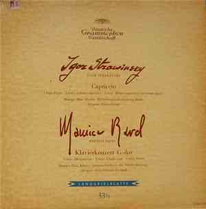 Igor Stravinsky, Maurice Ravel - Stravinsky Capriccio, Ravel Concerto For Piano In G Major