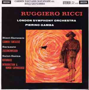 Ricci / LSO / Gamba - Carmen Fantaisie / Havanaise Etc.