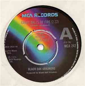 Black Oak Arkansas - Great Balls Of Fire