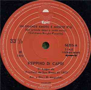 Peppino Di Capri - Un Grande Amore E Niente Più