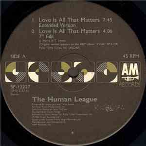 The Human League - Love Is All That Matters