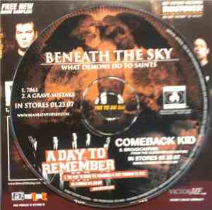 Beneath The Sky, A Day To Remember, Comeback Kid - Victory Records Free Sampler