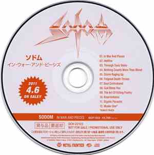 Sodom - In War And Pieces