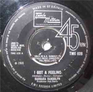 Barbara Randolph - I Got A Feeling